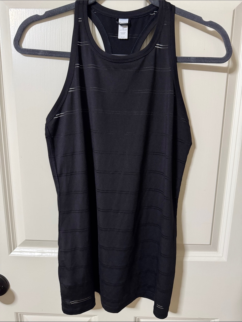 Athleta Chi Black Racerback Performance Tank Top